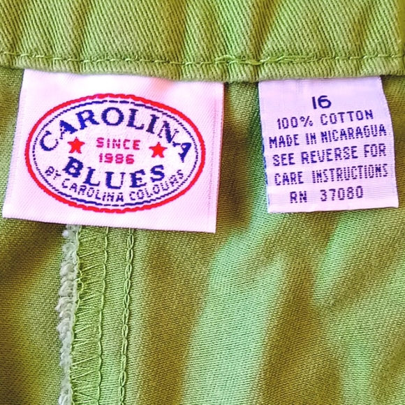 ☘️ Carolina Blues Cotton Shorts - Picture 5 of 6
